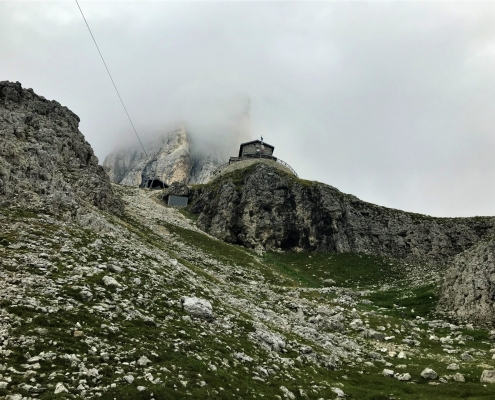 Dormire in un rifugio