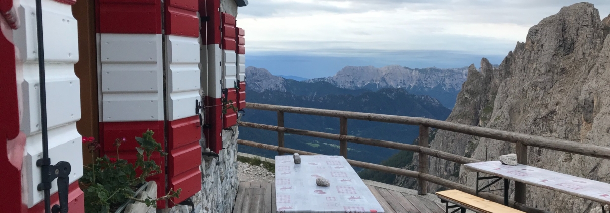 Dormire in un rifugio